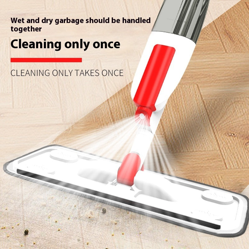 Water-spraying Mop Multifunctional Rotating Wet And Dry Dual-use