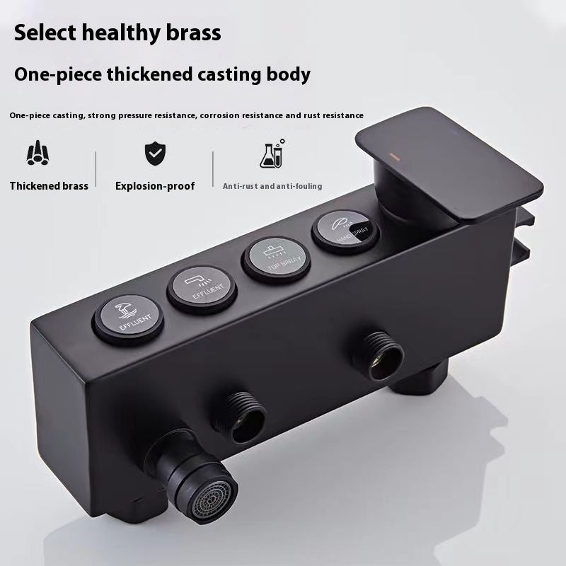 Constant Temperature Digital Display Shower Head Set