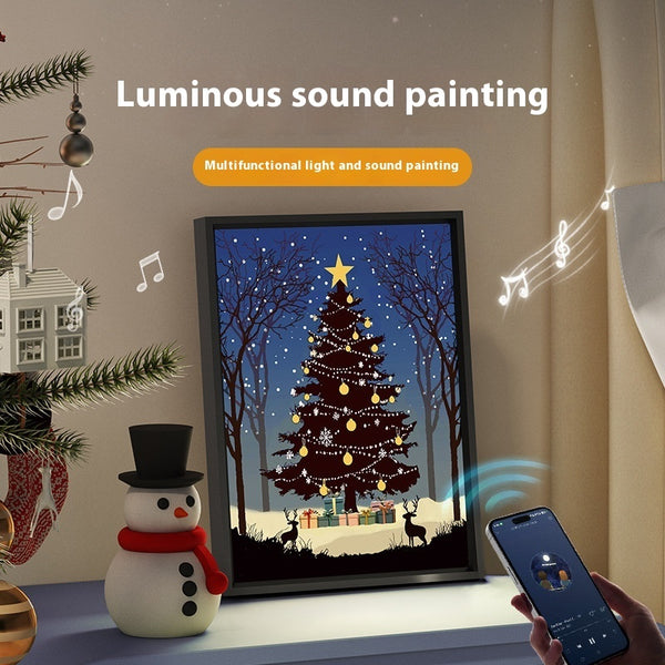 2024 New Luminous Speaker Christmas Tree