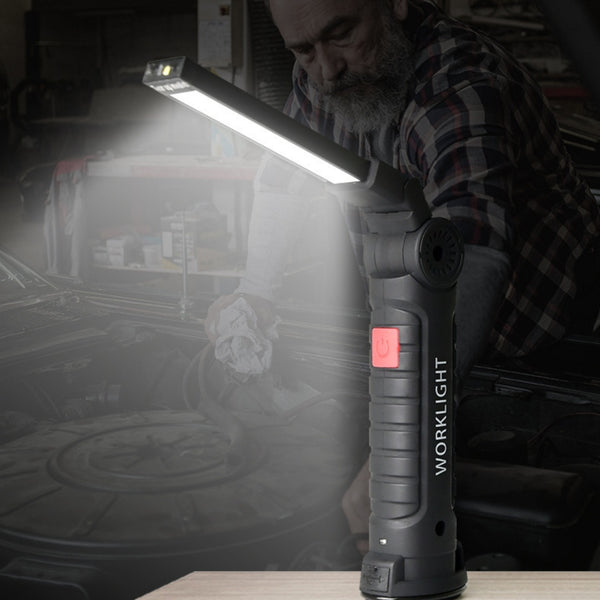 USB Multifunctional COB Magnet Auto Repair Work Light