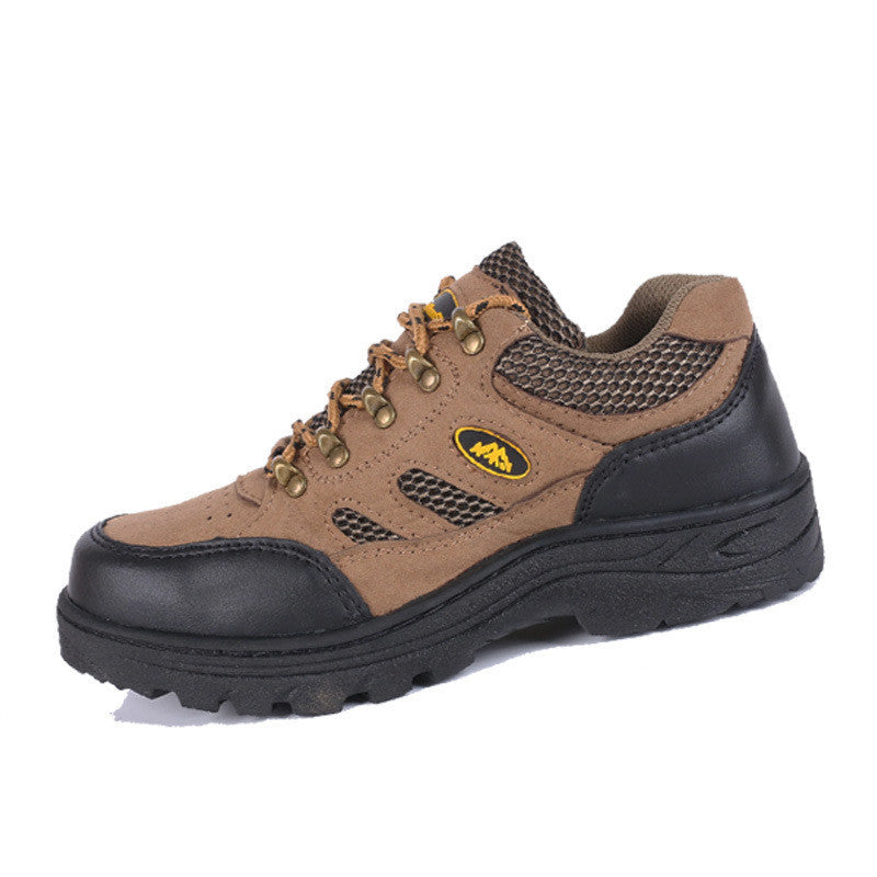 Men's Safety Shoes, Anti-odor, Lightweight Steel Toe Cap, Anti-smashing