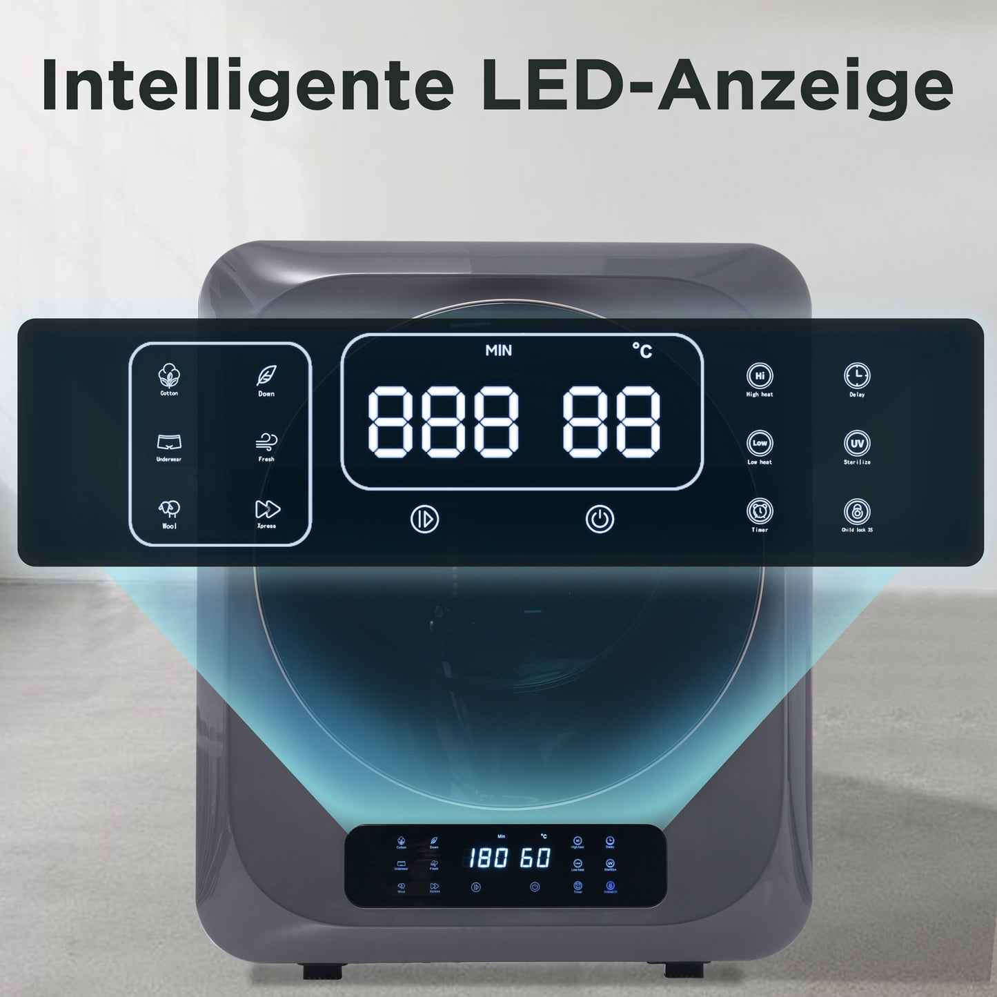 Elektronischer Trockner Aus Kunststoff