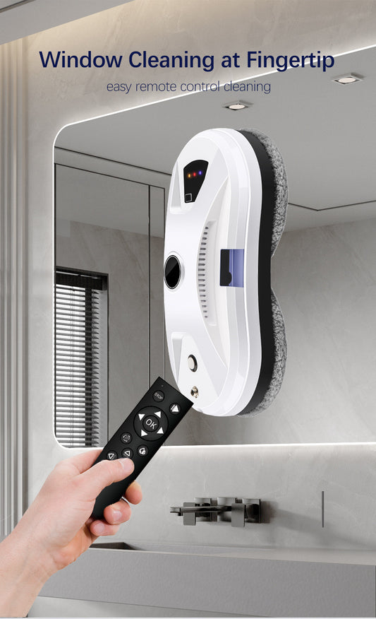 Automatic Intelligent Water Spray Window Cleaning Robot