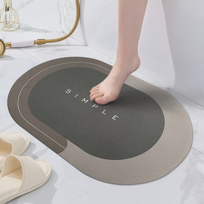 Bathroom Strong Absorbent Household Carpet