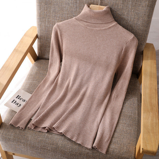 Women‘s  highneck Sweaters