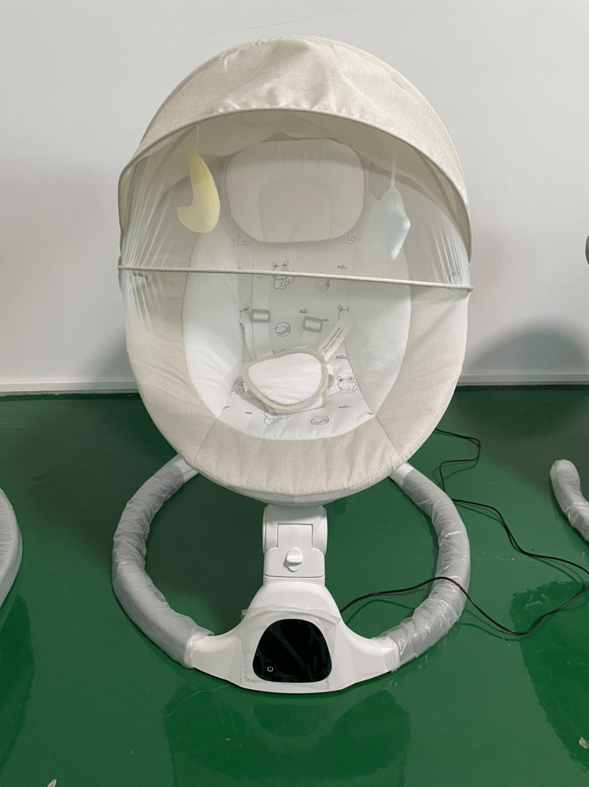 Baby Electric Smart Rocking Chair Coax Sleeping Multifunctional Cradle