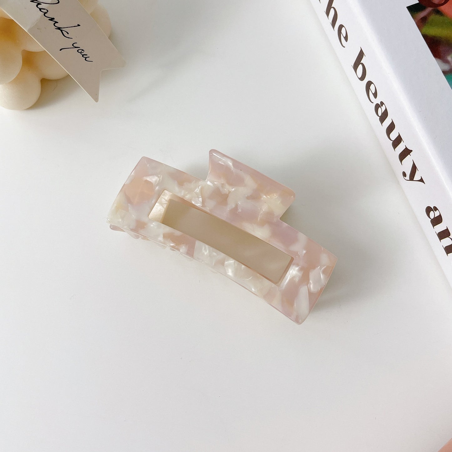 Simple Hair Clip Square Hair Accessories Girl Grip