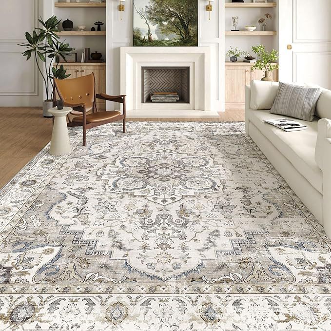 Carpet Vintage Persian Crystal Velvet Thickened Sofa Cover Non-slip Bedside Blanket