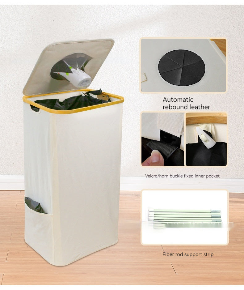 Recycle Beverage Bottle Large Capacity Foldable Storage Basket