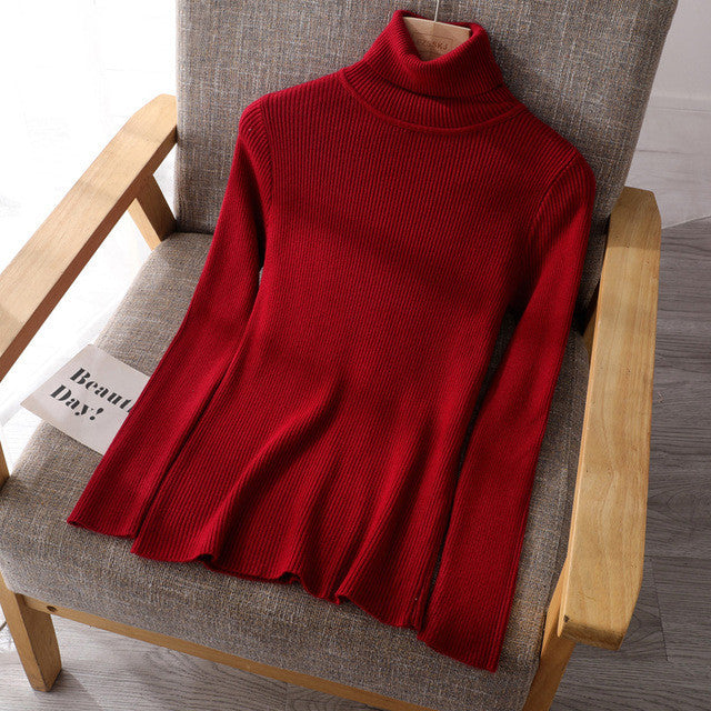 Women‘s  highneck Sweaters