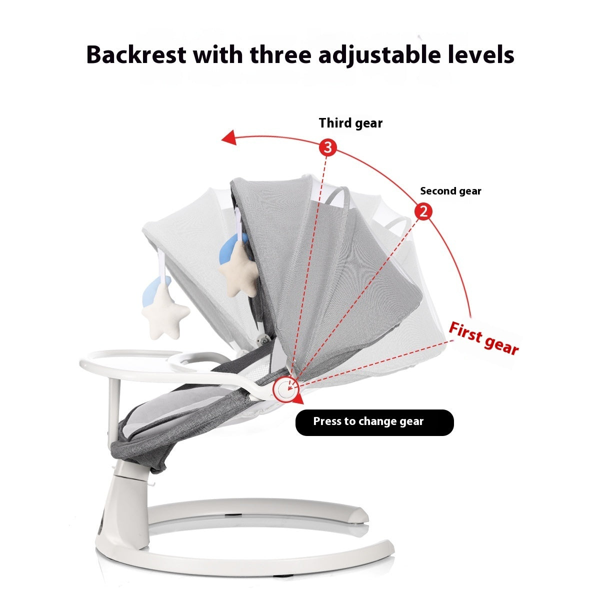 Baby Rocking Chair Coax Sleeping Artifact Multifunctional