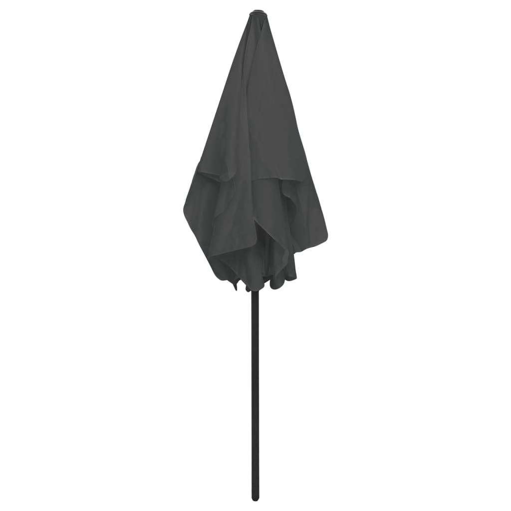 beach umbrella anthracite