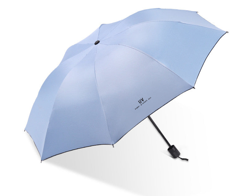 Automatic Umbrella Female Rain Or Shine Folding Umbrella Sun Umbrella Sun Protection