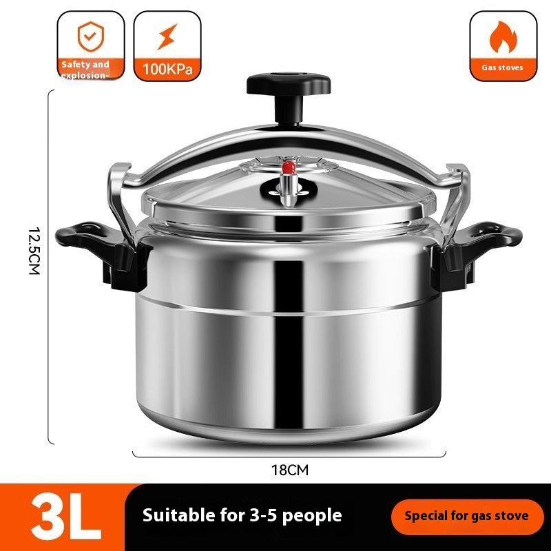 Large Capacity Explosion-proof Pressure Cooker Home Gas Stove Small Pressure Cooker