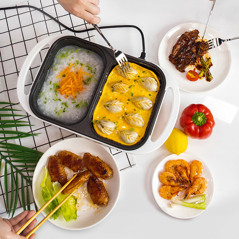 Multi-functional Dual-use Electric Caldron Electric Frying Oven