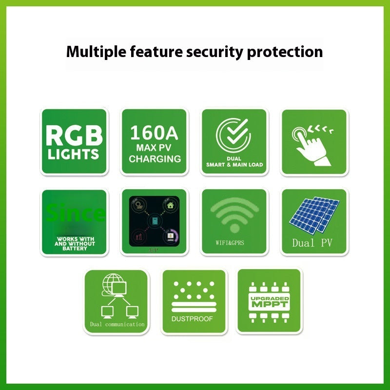 Off-grid Built-in Inverse Control All-in-one Machine Pure Sine Wave Photovoltaic