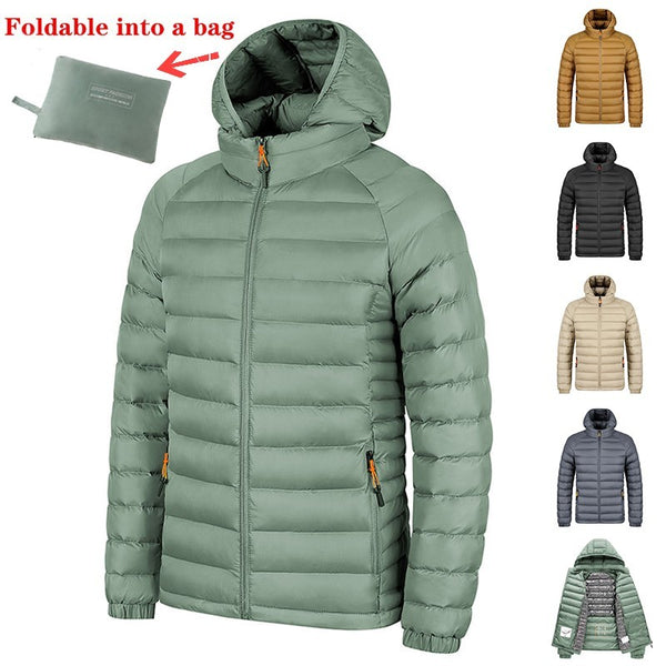 Winter hooded coat