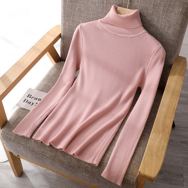 Women‘s  highneck Sweaters