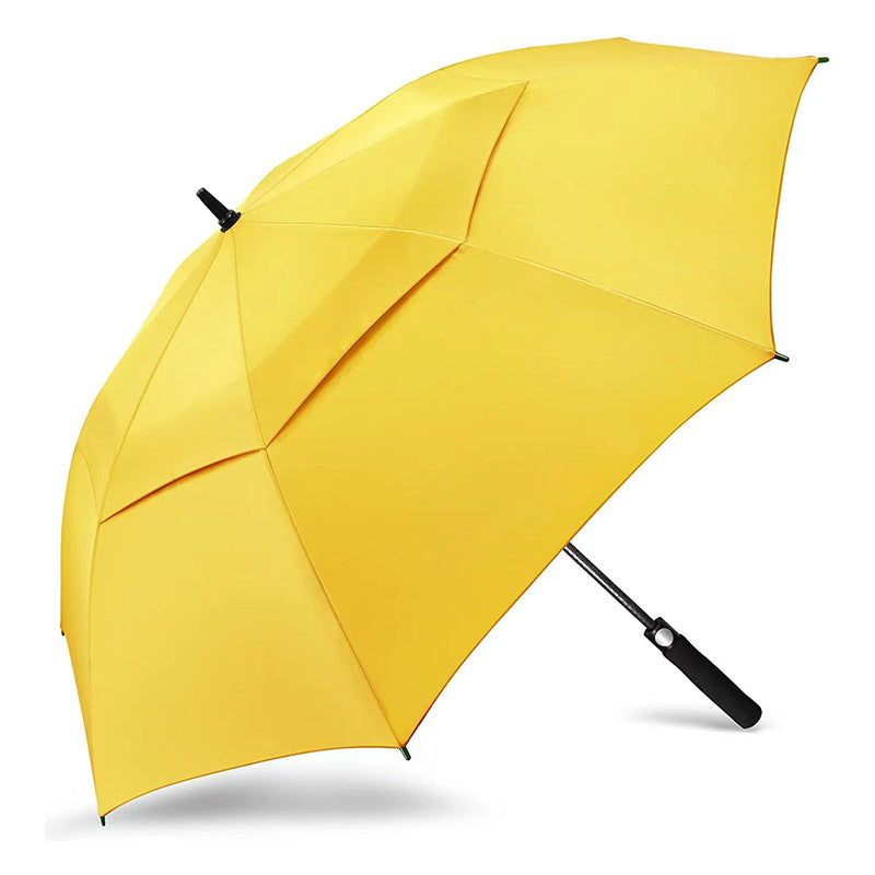 Oversized Automatic Double-layer Golf Umbrella Extra Large Long Handle Umbrella