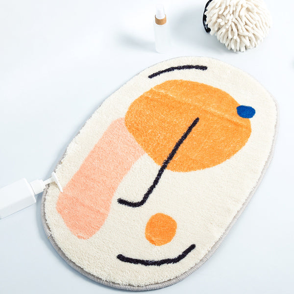 Stall Bathroom Thickening Carpet