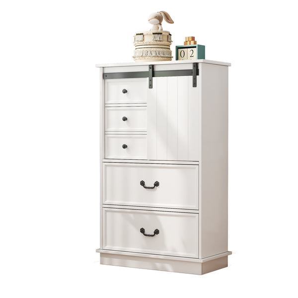 Farmhouse drawer chest