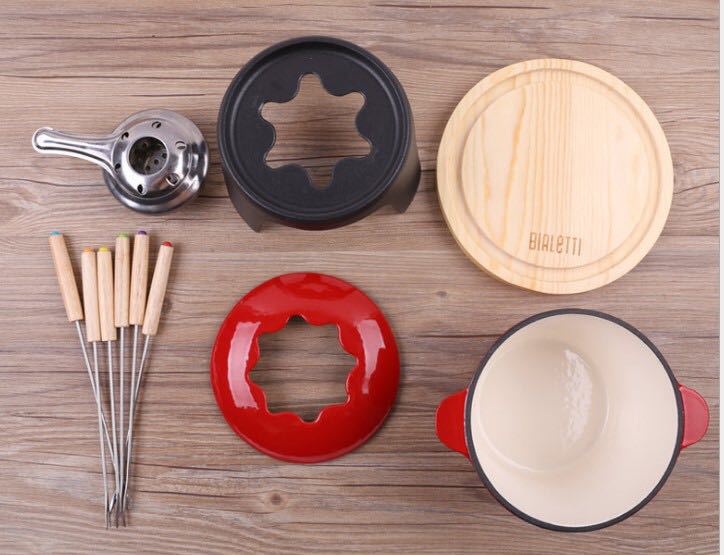 Cheese Cheese Chocolate Fondue Grill Alcohol Stove