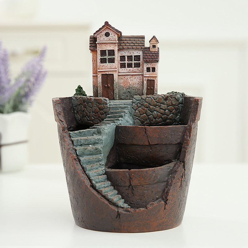 Succulent Ornament Decoration Garden Micro Landscape Plant Bonsai Flower Pot