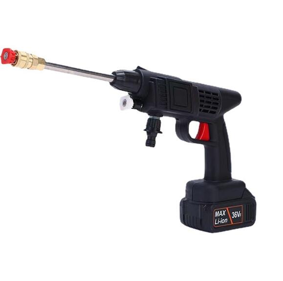 Wireless Lithium Electric Car Wash Machine Auto Water Gun Fully Automatic High Pressure Tool