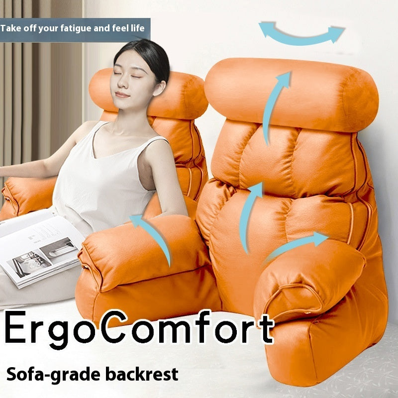Bedside Soft Upholstery Pillow Neck And Waist Support Lazy Sofa