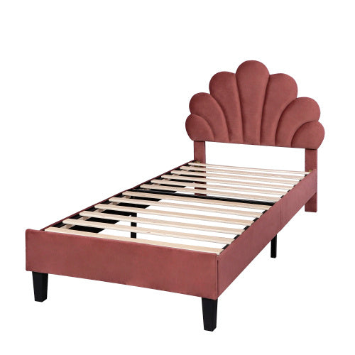 Linen Material With Metal Frame Bed Frame