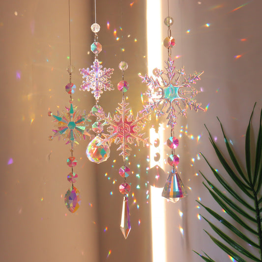 Snowflake Christmas tree decoration