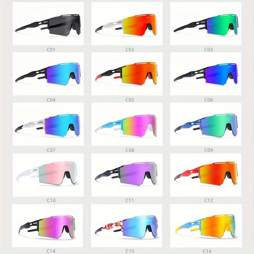 Sports Sunglasses For Men And Women, Ideal For Cycling, Skiing, Driving, And Mountain Climbing