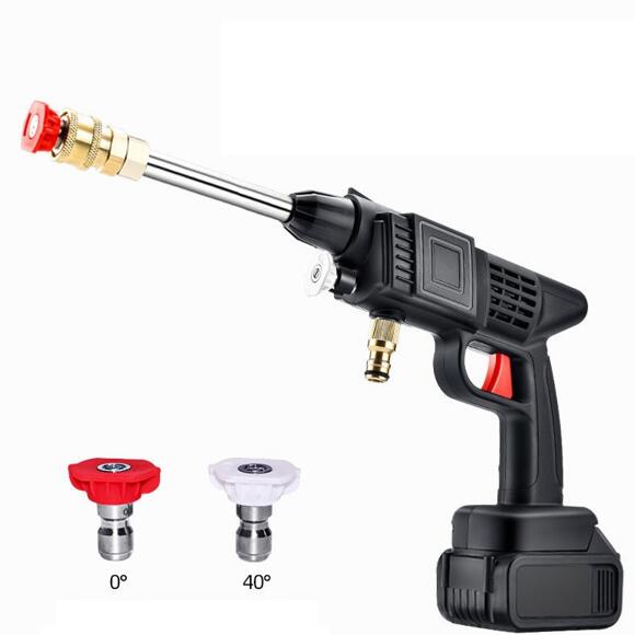 Wireless Lithium Electric Car Wash Machine Auto Water Gun Fully Automatic High Pressure Tool