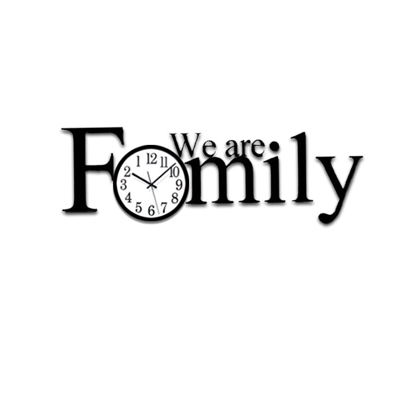 Nordic Style Fashion Creative Light Luxury Wall Clock Decoration