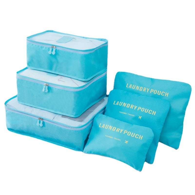 Travel Storage Bag Six Piece Set