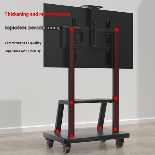 Mobile Adjustable Floor TV Bracket