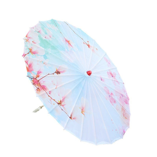 Umbrella Chinese Style Props Dance Printing Silk Umbrella
