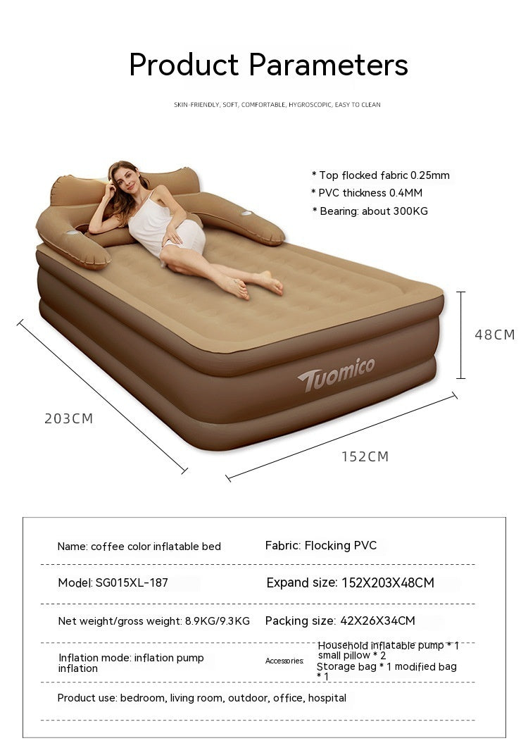 Inflatable Mattress Household Outdoor Foldable
