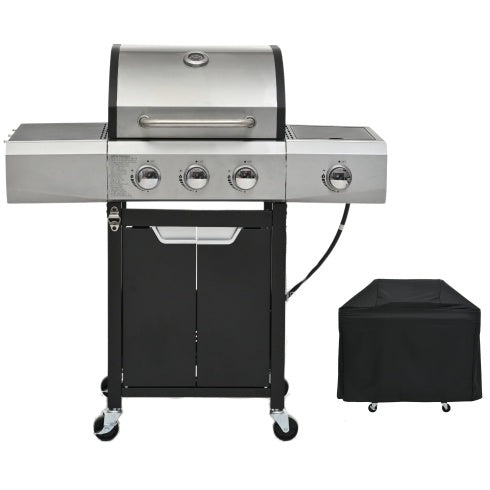 Stainless steel gas grill