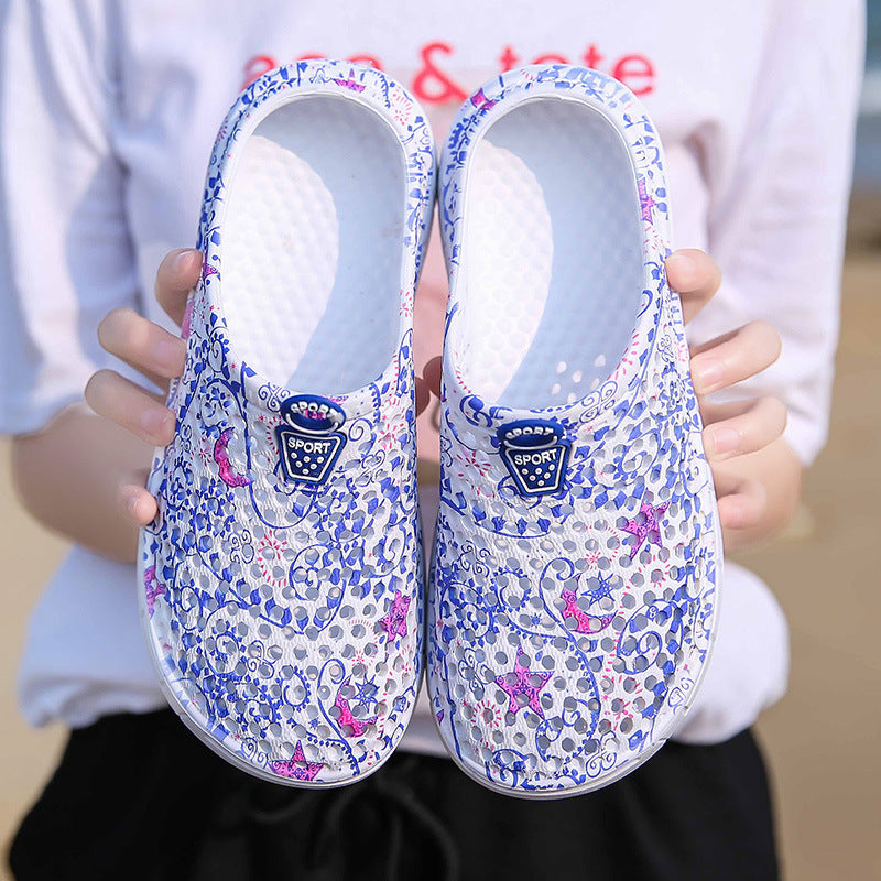 Slippers Women's Summer Hole Shoes Summer New Fashion Beach Shoes