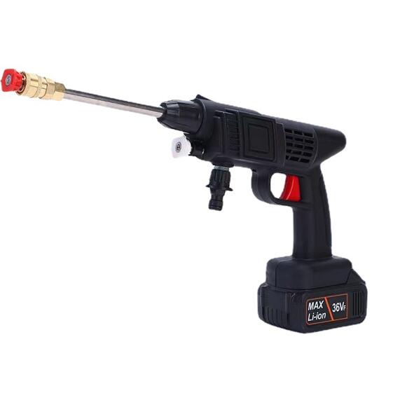 Wireless Lithium Electric Car Wash Machine Auto Water Gun Fully Automatic High Pressure Tool