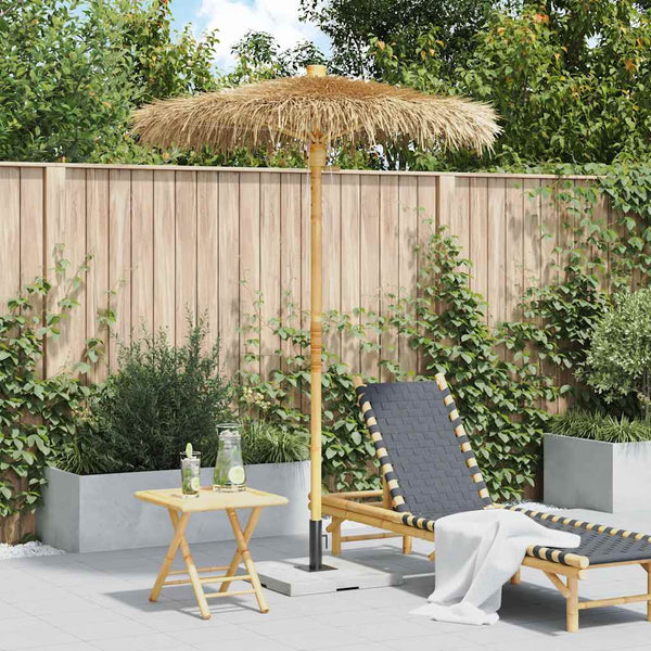 Tiki umbrella with banana leaf roof 150 cm   Tiki umbrella