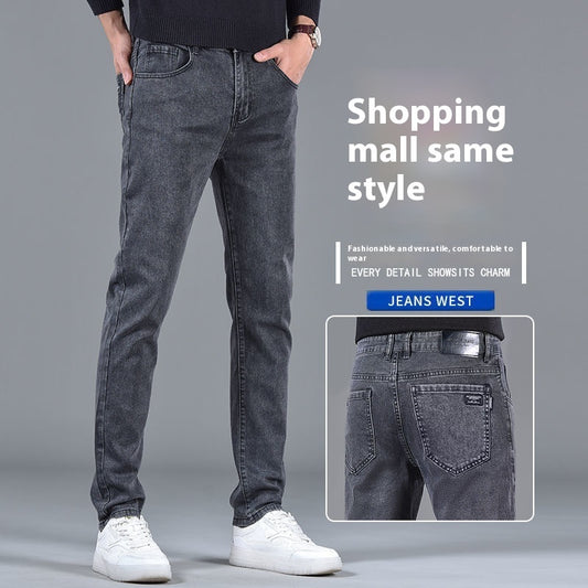 Slim Straight Pants For Men