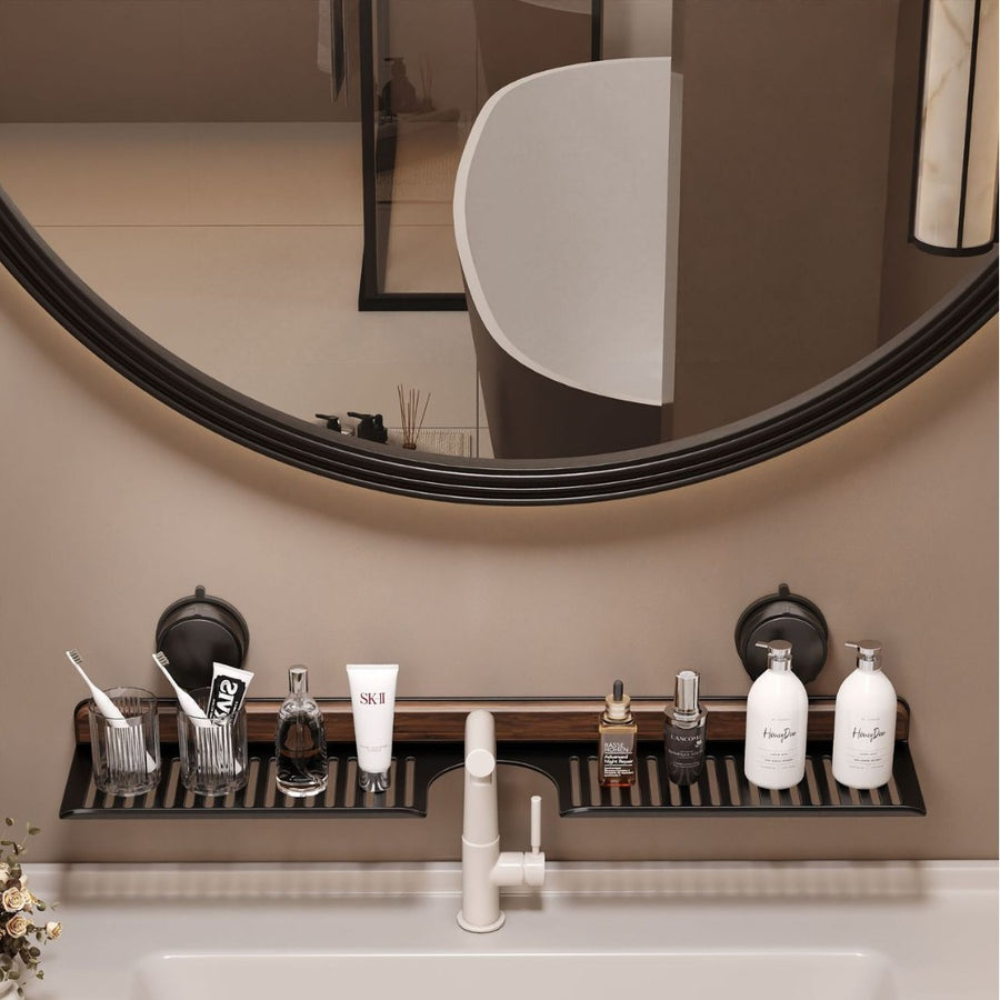 Bathroom Punch-free Wall-mounted Bathroom Storage Rack