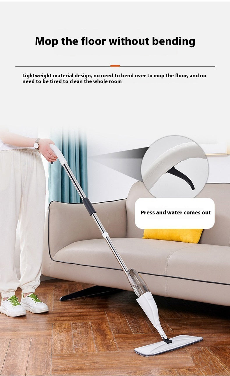 Spray Mop Wet And Dry Flat Mop Household Hand Wash-free