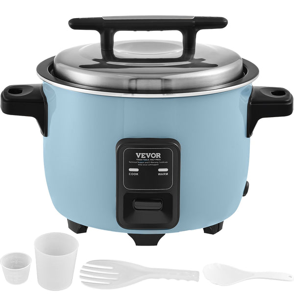 Kommerzieller Reiskocher 40-Tassen-Reiskocher 8 Liter Großer Reiskocher Und Warmhalter Mit Antihaftbeschichtetem Innentopf Schnelles Kochen Und 24-Stunden-Warmhalten