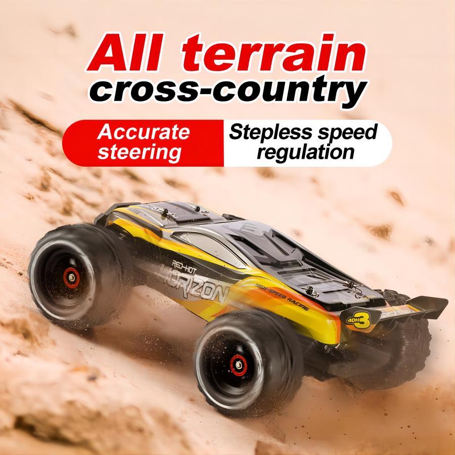 High Speed 50 Kmh RC Car, RC Monster Truck,Racing Hobby Car, 4WD All Terrain Off-Road Remote Control Car, 2.4Ghz RC Crawler, 2 Battery, Kids Adults Gifts,Logistics Is Randomly Sent By UPS,USPS,FEDEX