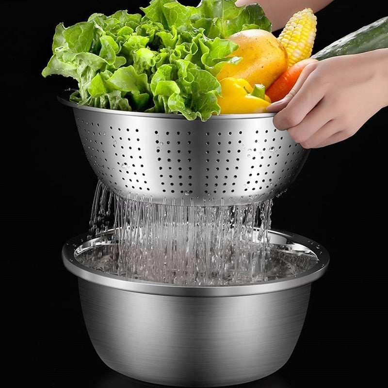 Stainless Steel Slicer Household Drain Basket