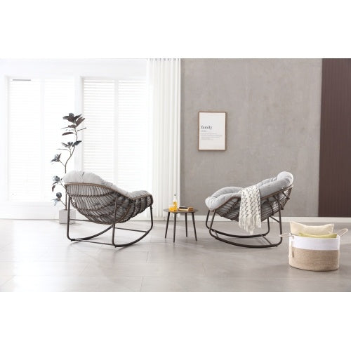 Bequeme Schaukelstuhle Innen Und AuBen Aus Metall