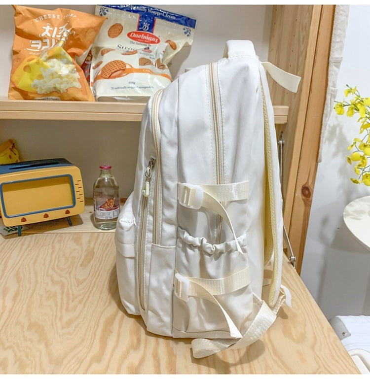 Schoolbag Female College Student Primary School Student High School Student Large-capacity Backpack